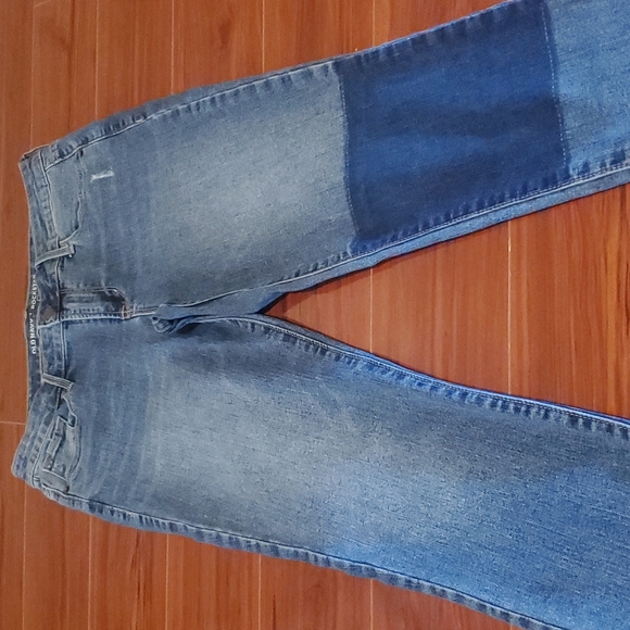 Old Navy Mid-Rise Rockstar Skinny Jeans Blue Size 4 Regular - Picture 5 of 11